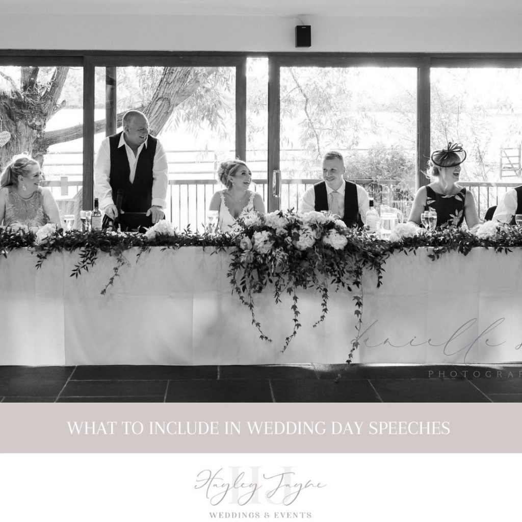 Wedding Day Speeches | Essex Wedding Planner