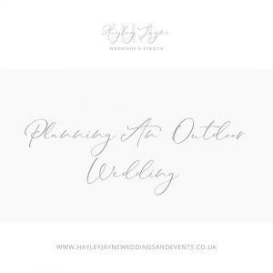 Outdoor Wedding | Essex Wedding Planner