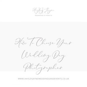 How to choose your wedding day photographer | Essex Wedding Planner