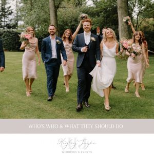 Your Bridal Party | Essex Wedding Planner