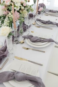 Elegant wedding table | Essex Wedding Planner
