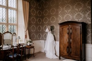 Luxury wedding dress in luxury Hertfordshire wedding venue | UK wedding planner